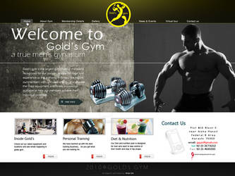 website - Golds gym