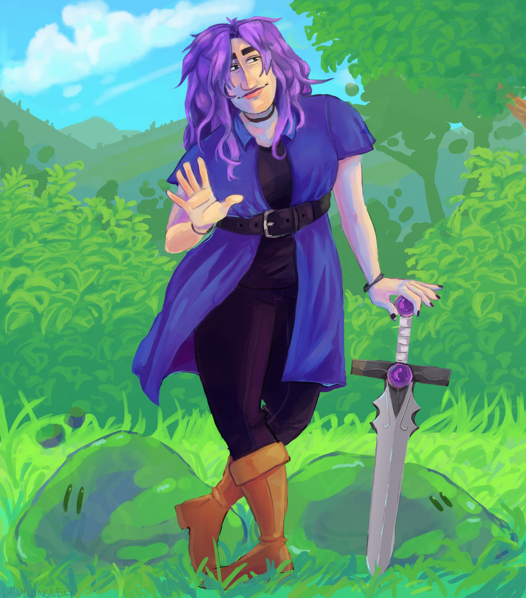 abigail stardew valley by daddylonggleg on DeviantArt