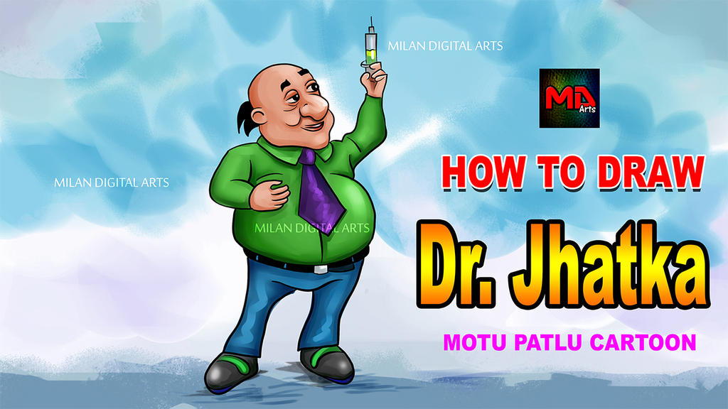 HOW TO DRAW  FROM MOTU PATLU CARTOON by milansamaddar on DeviantArt