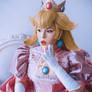 Princess Peach cosplay costume Mario