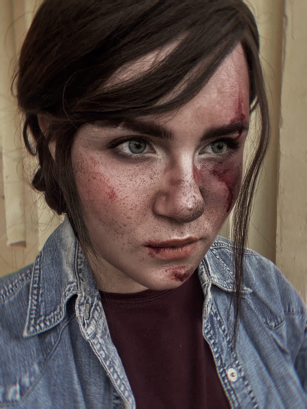 The last of us 2 Ellie cosplay makeup by LeAtlasss on DeviantArt