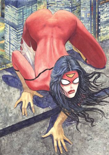 Spider-Woman #1 by Milo Manara