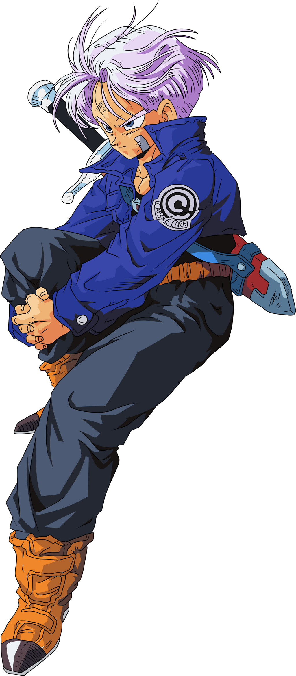Trunks Full Body Render by DrexanzXikam on DeviantArt