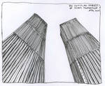 World Trade Center Sketch No.1 by GSiq