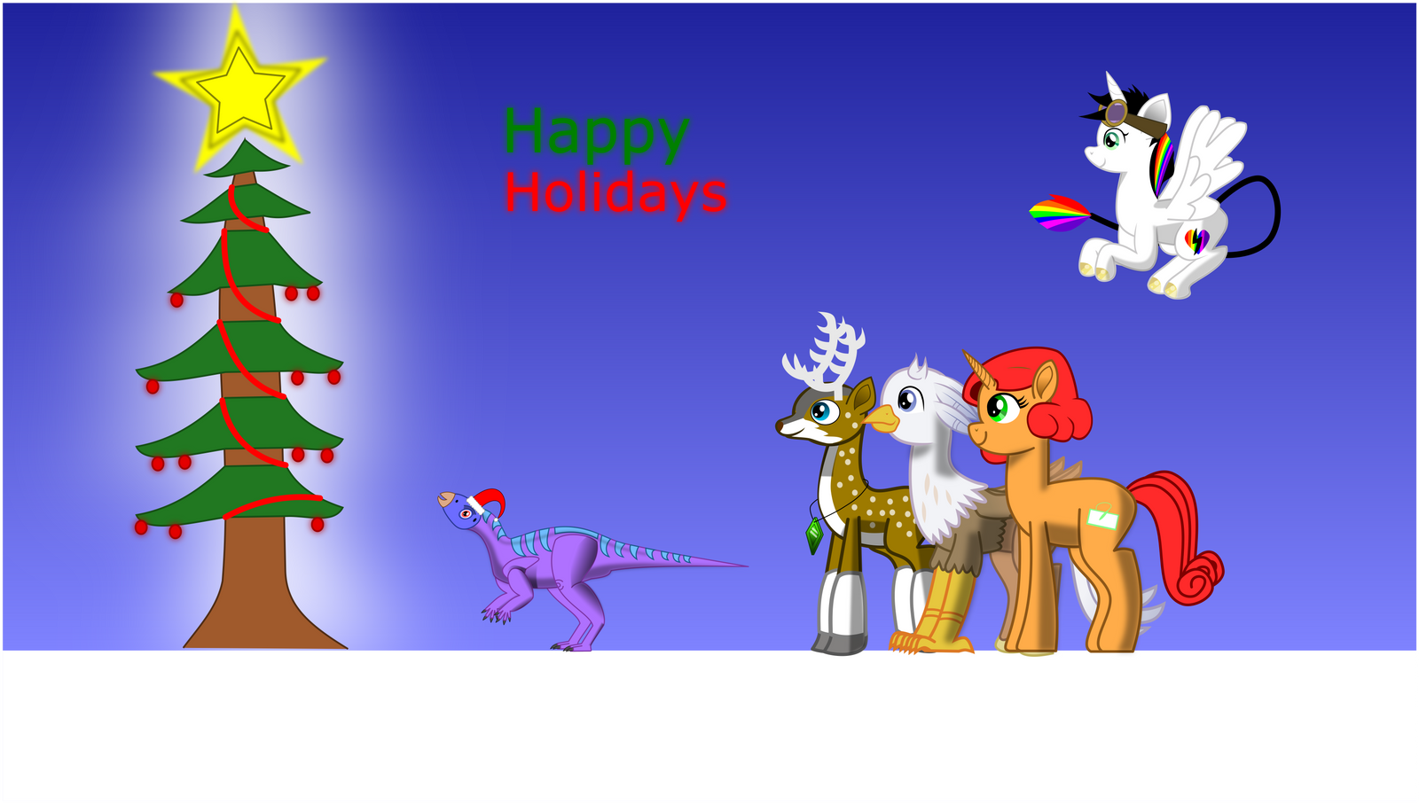 Happy Holidays Artwork