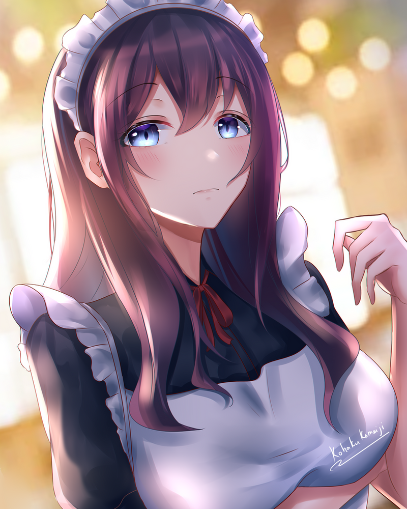 My maid O.C by KohakuKomeiji on DeviantArt