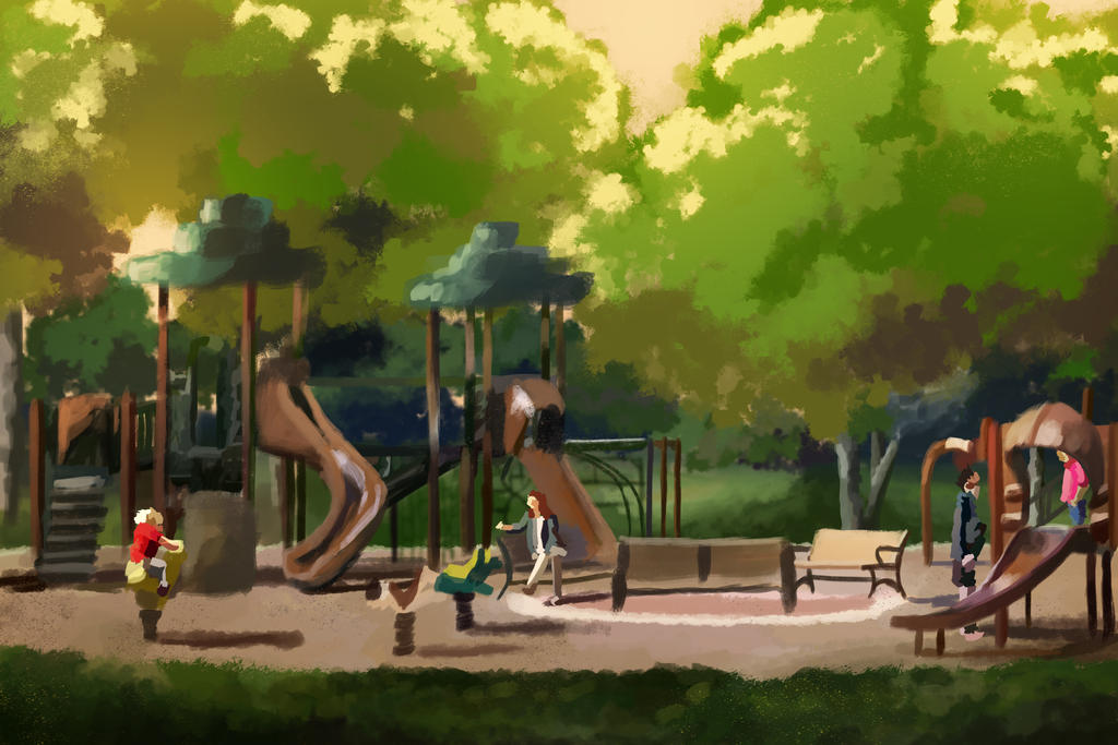 Park by SnazzyChipz on DeviantArt