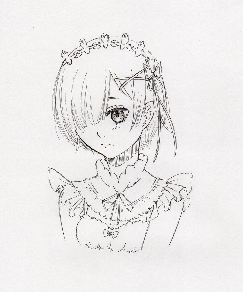 Colouring Rem Rem by Kiichigo-Kumo on DeviantArt
