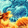 Ice dragon vs Fire dragon
