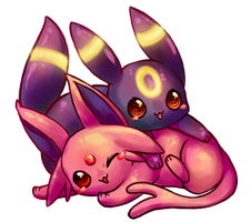 umbreon and espeon