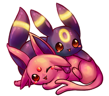 umbreon and espeon