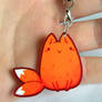 kawaii fox charm