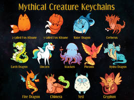 MythicalCreatureKeychains