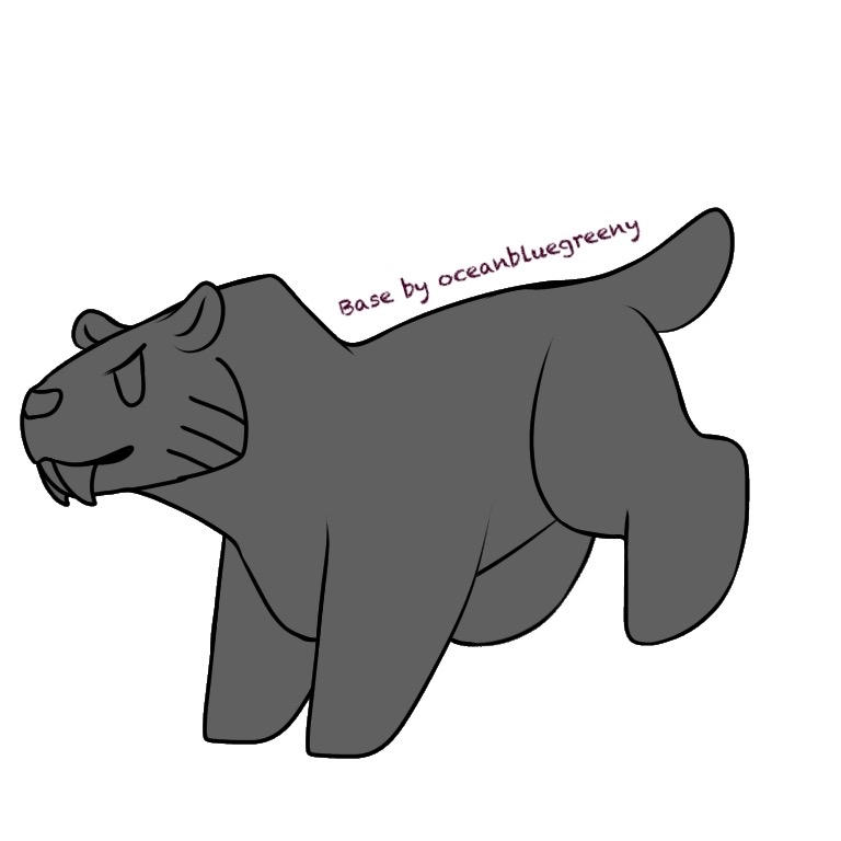 F2u Sabertooth base! by oceanbluegreeny on DeviantArt