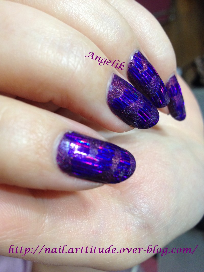 Purple holo Foil