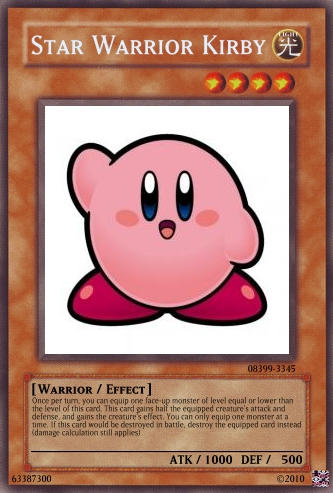 kirby yugioh cards Kirby Yugioh Deck