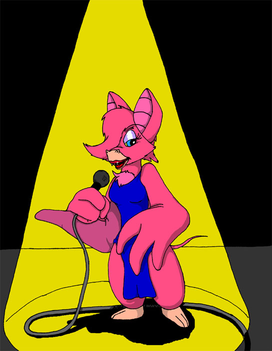 Foxy sings