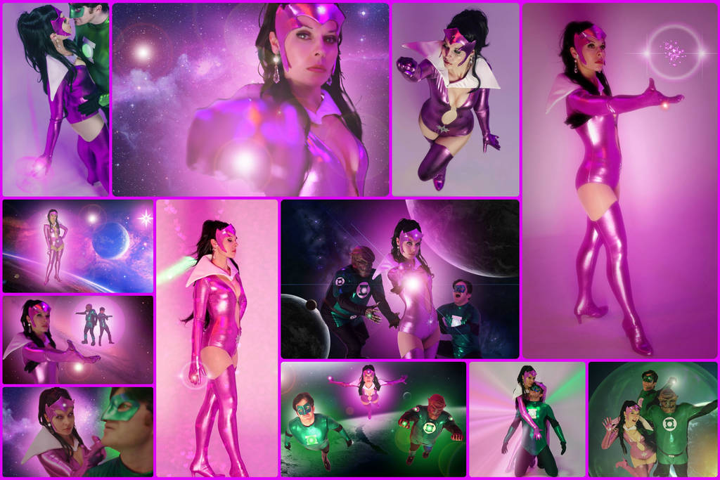 Star Sapphire Cosplay from Green Lantern by AmmieChan
