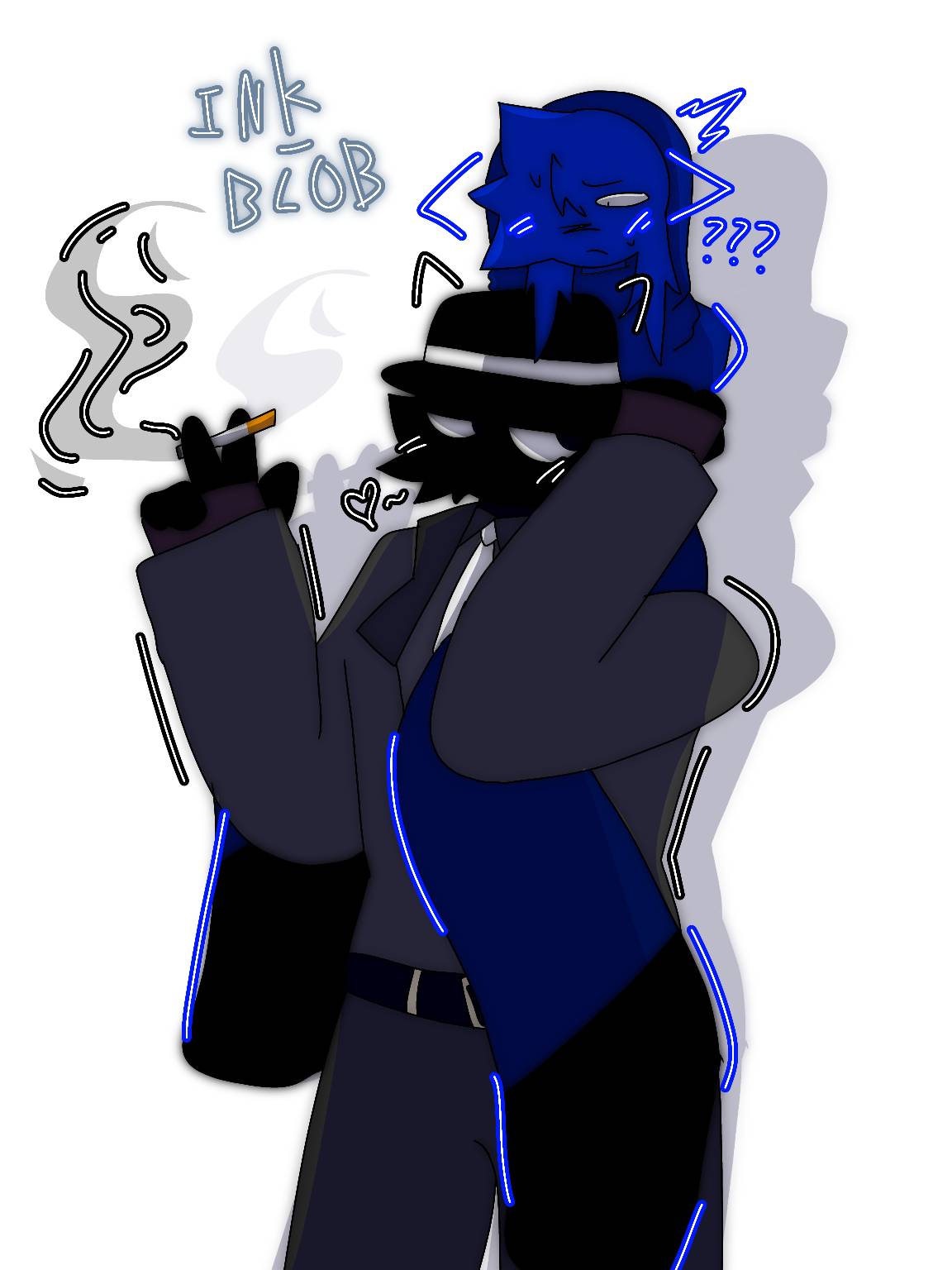 Jevin x Black by Inkbl0b173 on DeviantArt