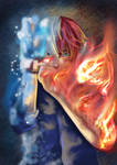 Shoto Todoroki Print by nejiomg