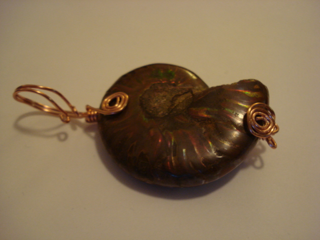 Ammonite Pendant Side 2