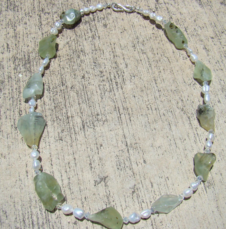 Prehnite Necklace