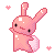 .:Pink Bunny Icon:. by PhantomCarnival on DeviantArt