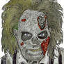 Zombie Art : Beetle-juice Zombie