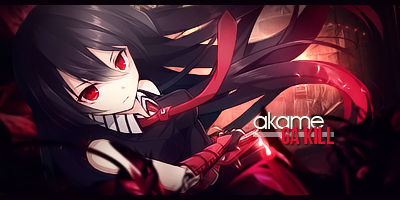 Akame ga Kill signature by misyzherself on DeviantArt
