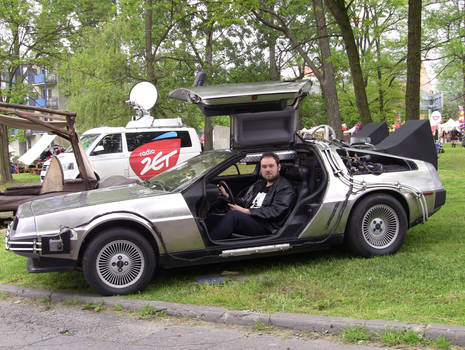 Me in DeLorean