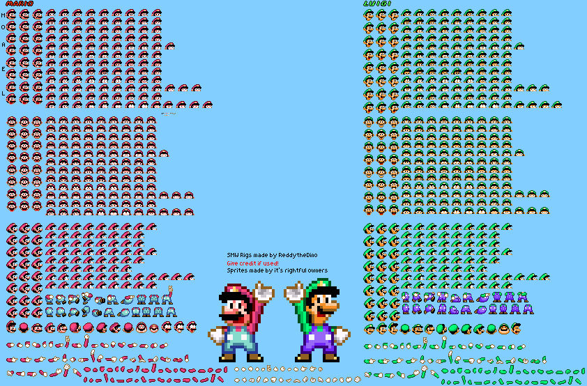 Ultimate SMW Rigs by Reddythedino on DeviantArt