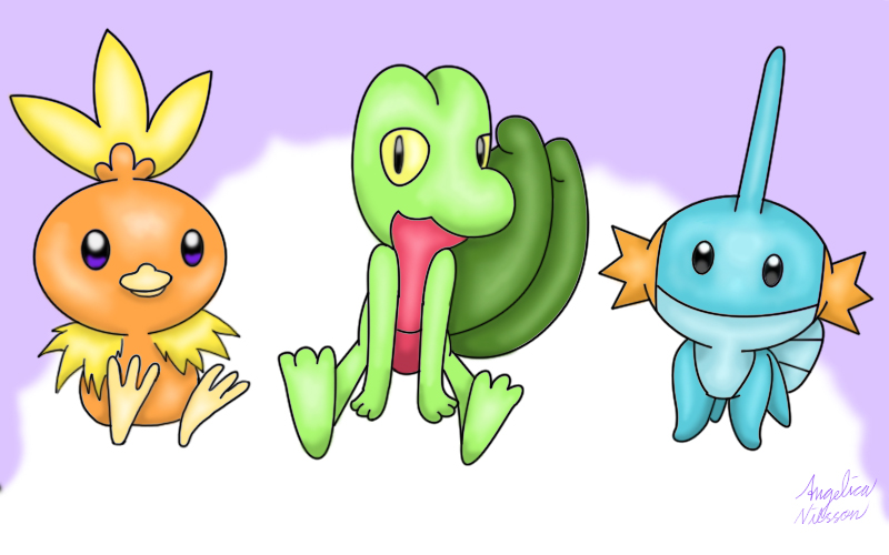 Pokemon starters Hoenn