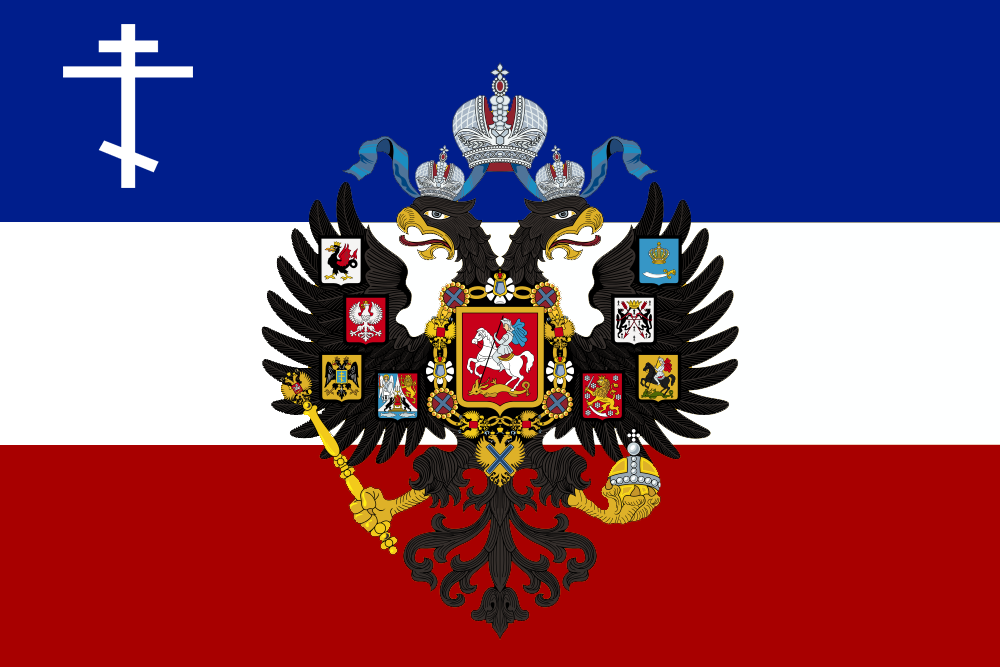 Flag of the Russian Dominion (Alternate) by RedRich1917 on DeviantArt