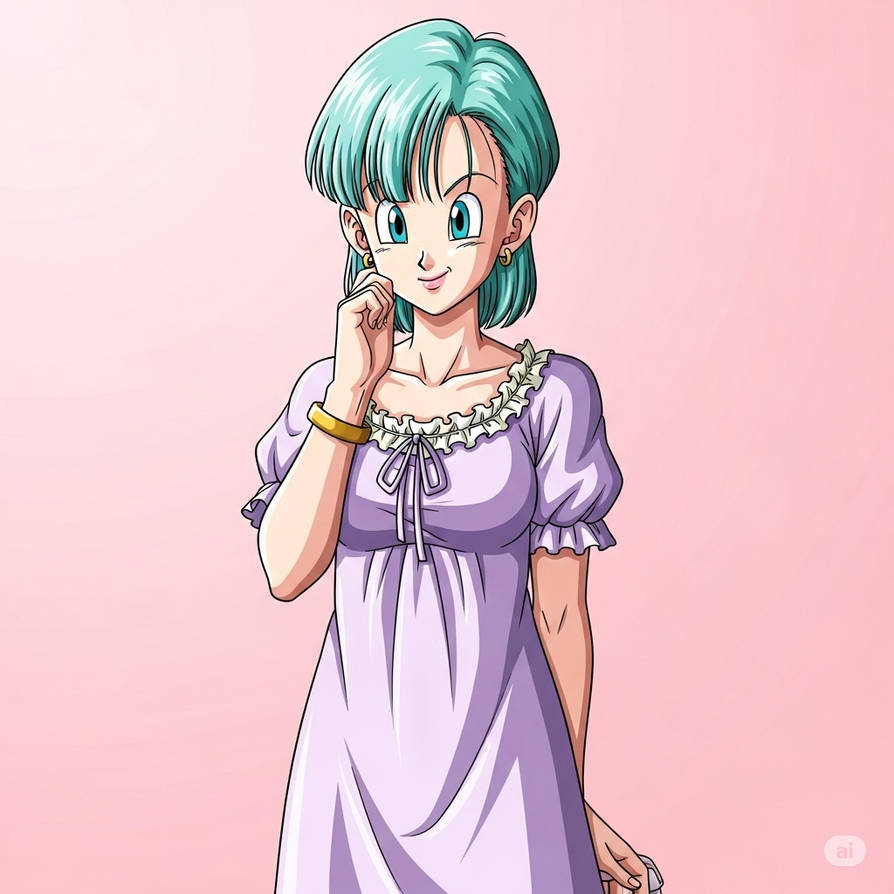 bulma purple dress Bulma - Dragon Ball Z