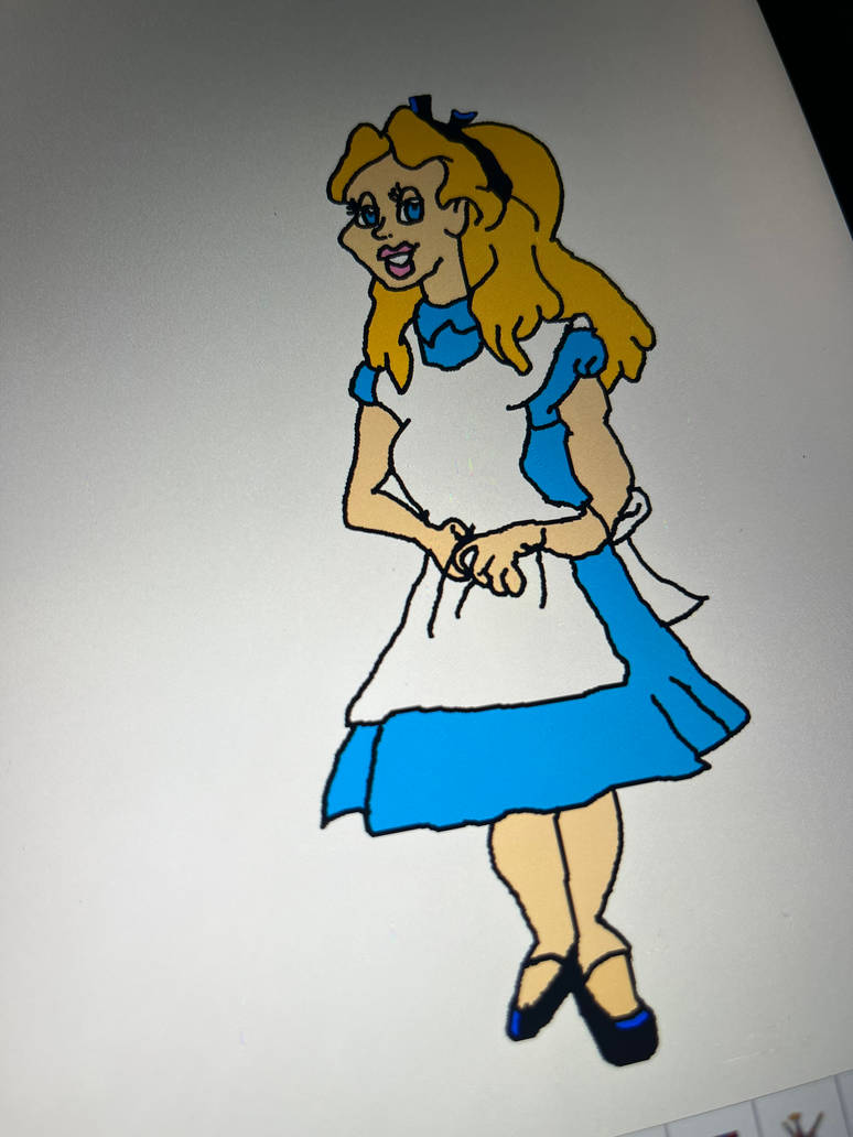 Alice Draw Ard Alice in Wonderland request drawing by jhardy87 on DeviantArt