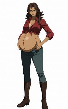 Pregnant Amida Arca Mobile Suit Gundam