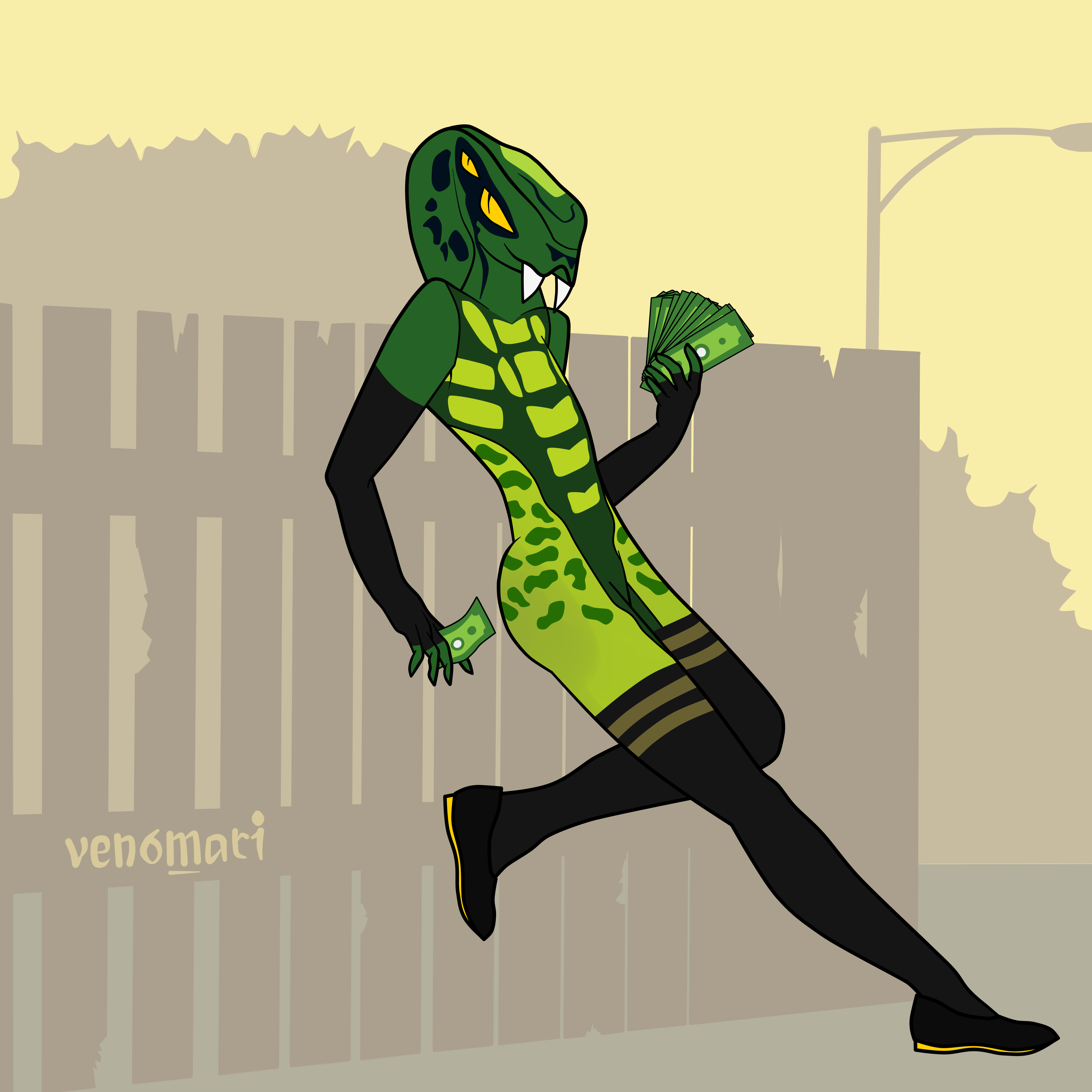 Venomari female by Fat-Raptor on DeviantArt