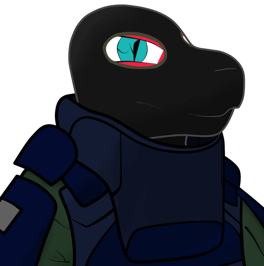 Anthro dragon in GIGN uniform by Fat-Raptor on DeviantArt