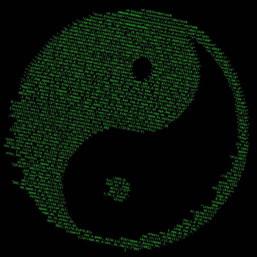 Invisible Ascii obfuscated ascii by dr0nf on DeviantArt