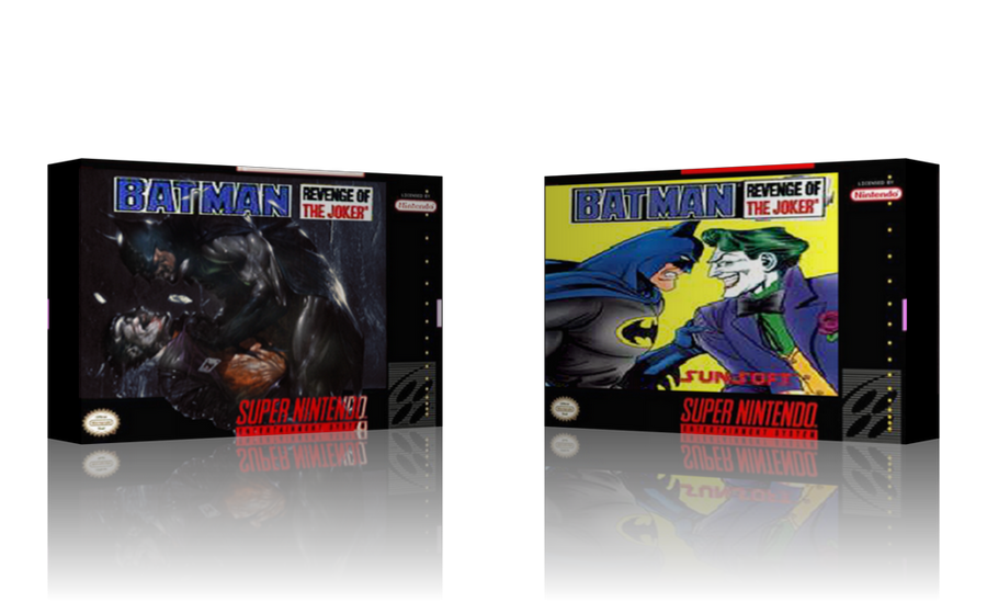 SNES Batman Revenge of the Joker Cover by ShoguN86 on DeviantArt
