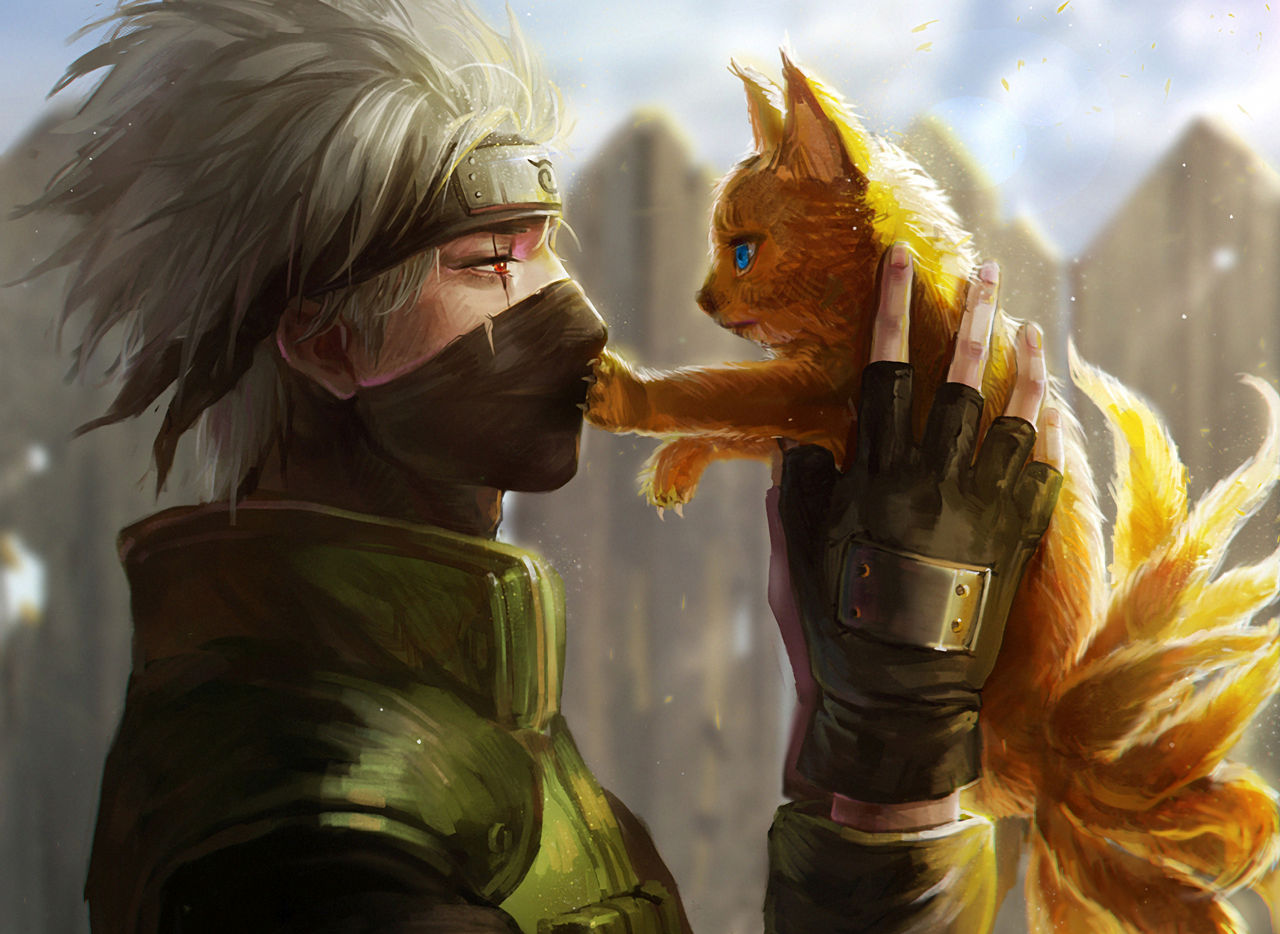 Naruto Uzumaki and Kurama by SaifRygo on DeviantArt