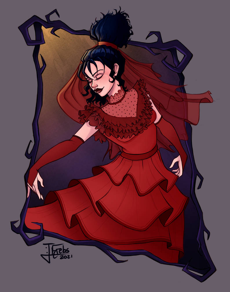 lydia deetz in red dress Lydia Deetz costume