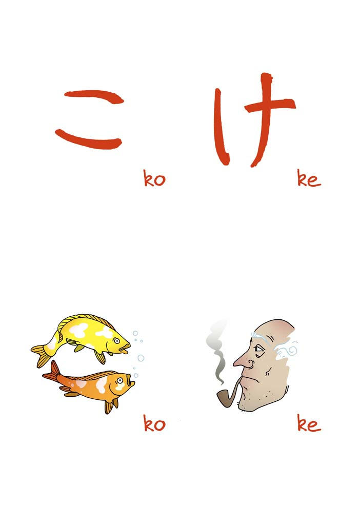 こ Hiragana-KO and KE by caroline99uk on DeviantArt