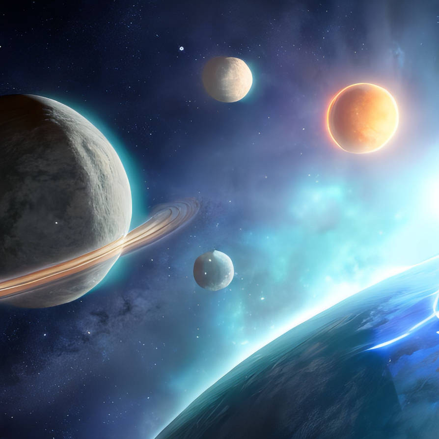 Custom Solar System Deviantart SOLAR SYSTEM BY AI by Vibhansh07 on DeviantArt