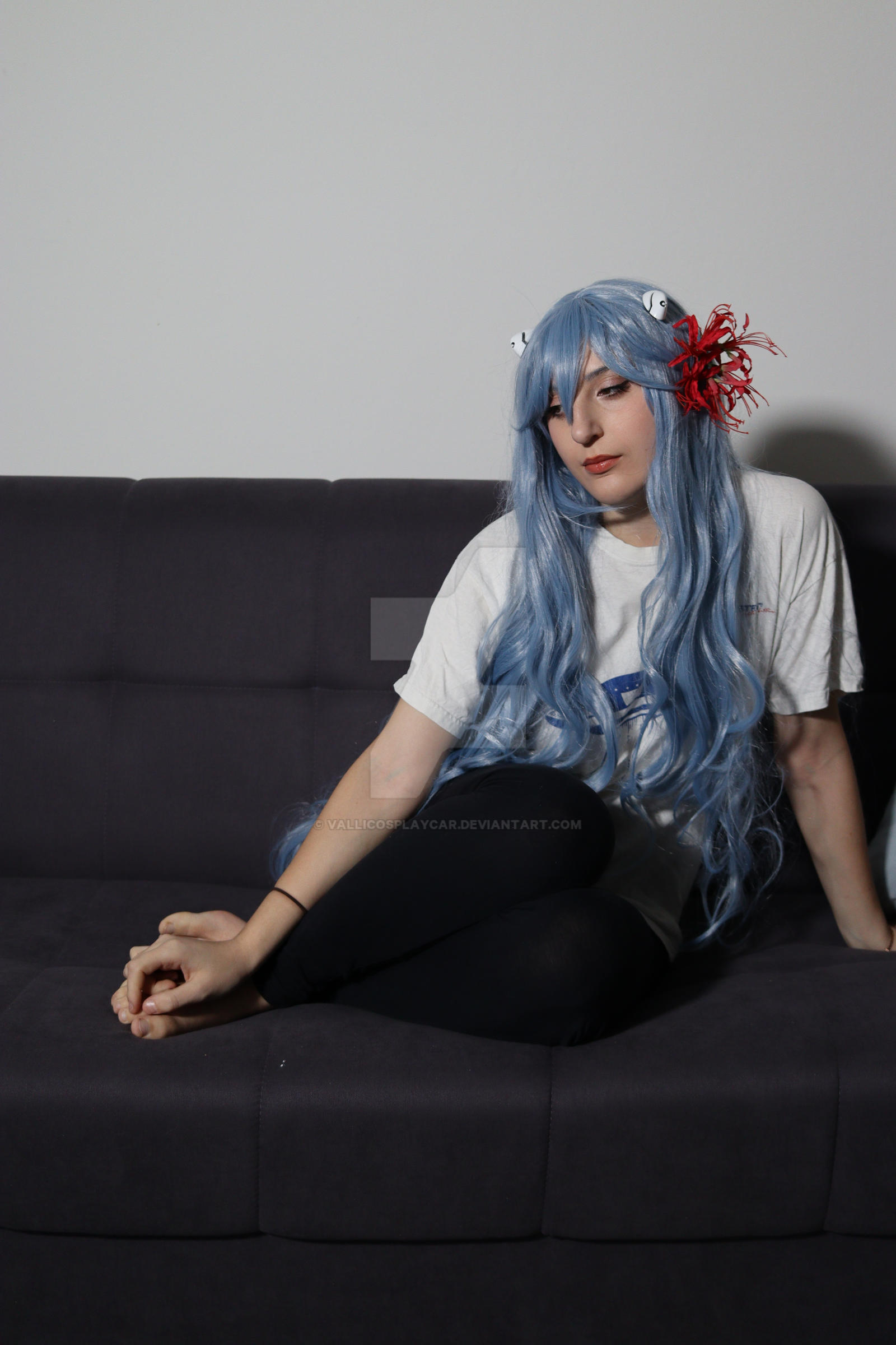 Rei Ayanami Casual 12 - Modeling by vallicosplaycar on DeviantArt