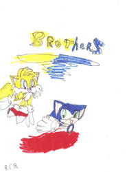 Brothers by SonicHedgehogLover10