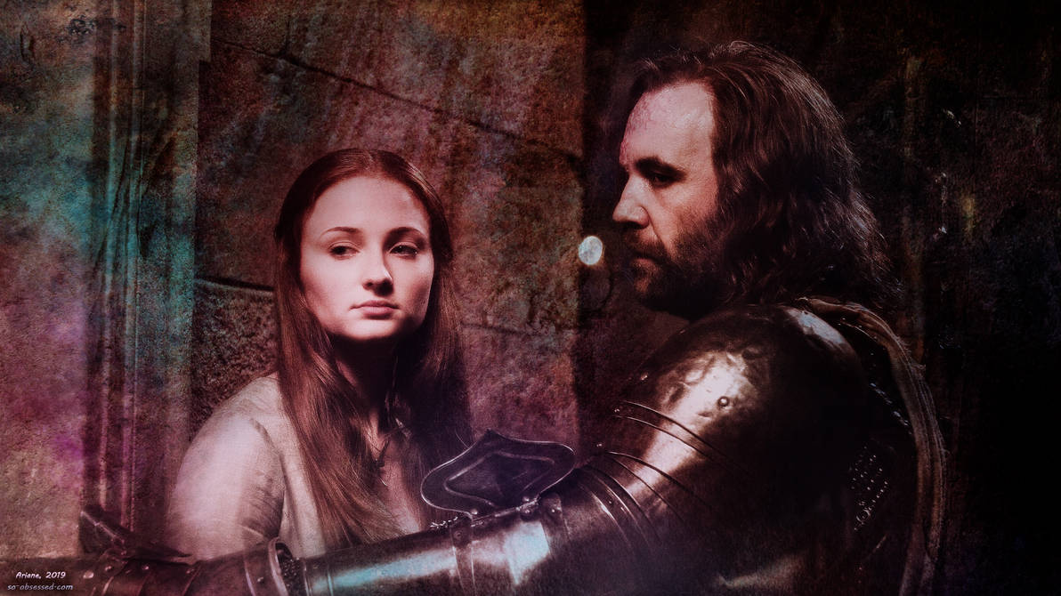 Game Of Thrones Sansa And The Hound Wallpaper By Intothisshadow Game Of Thrones Sansa And The Hound Wallpaper By Intothisshadow