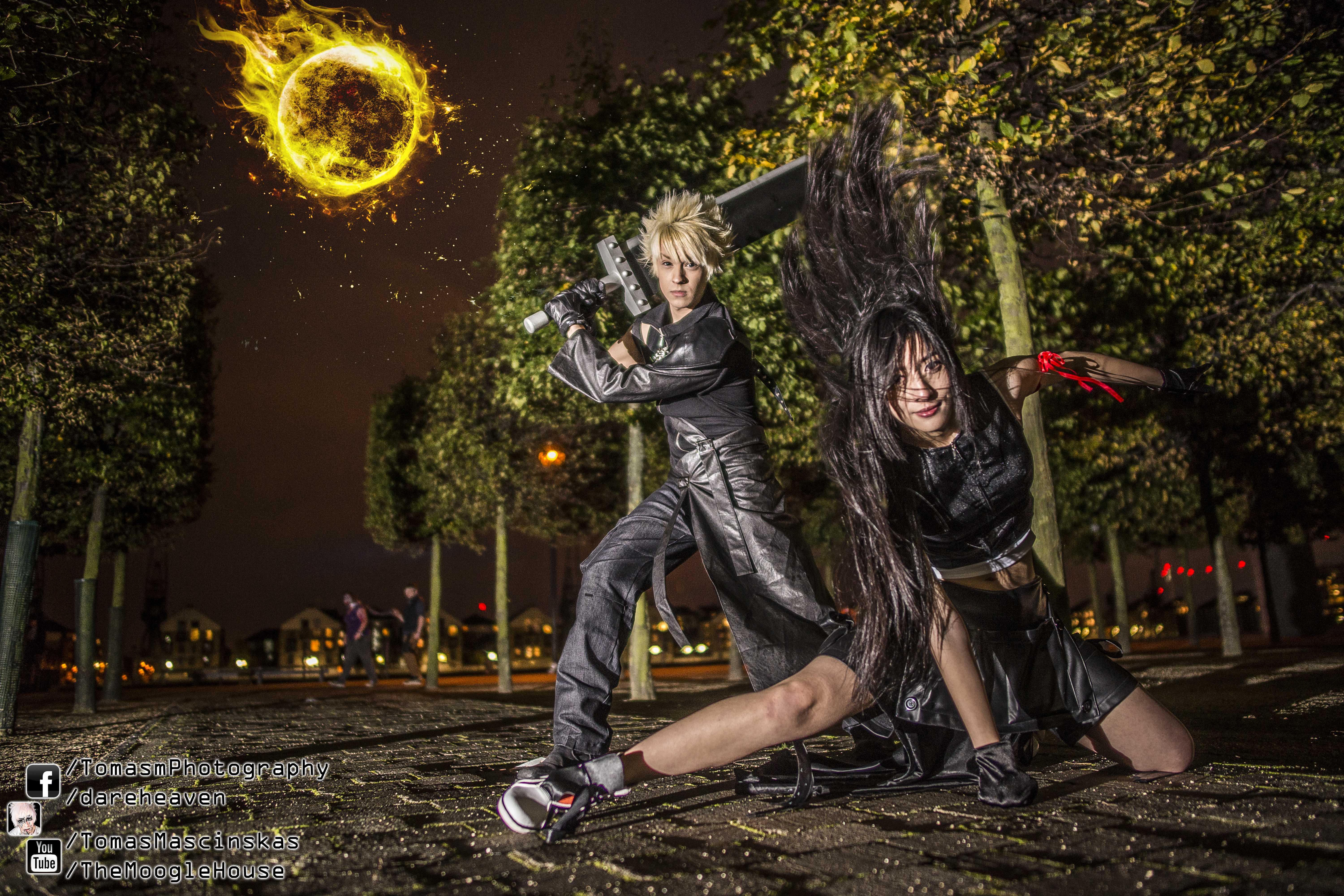 Cloud and Tifa Cosplay by Ann and Jun