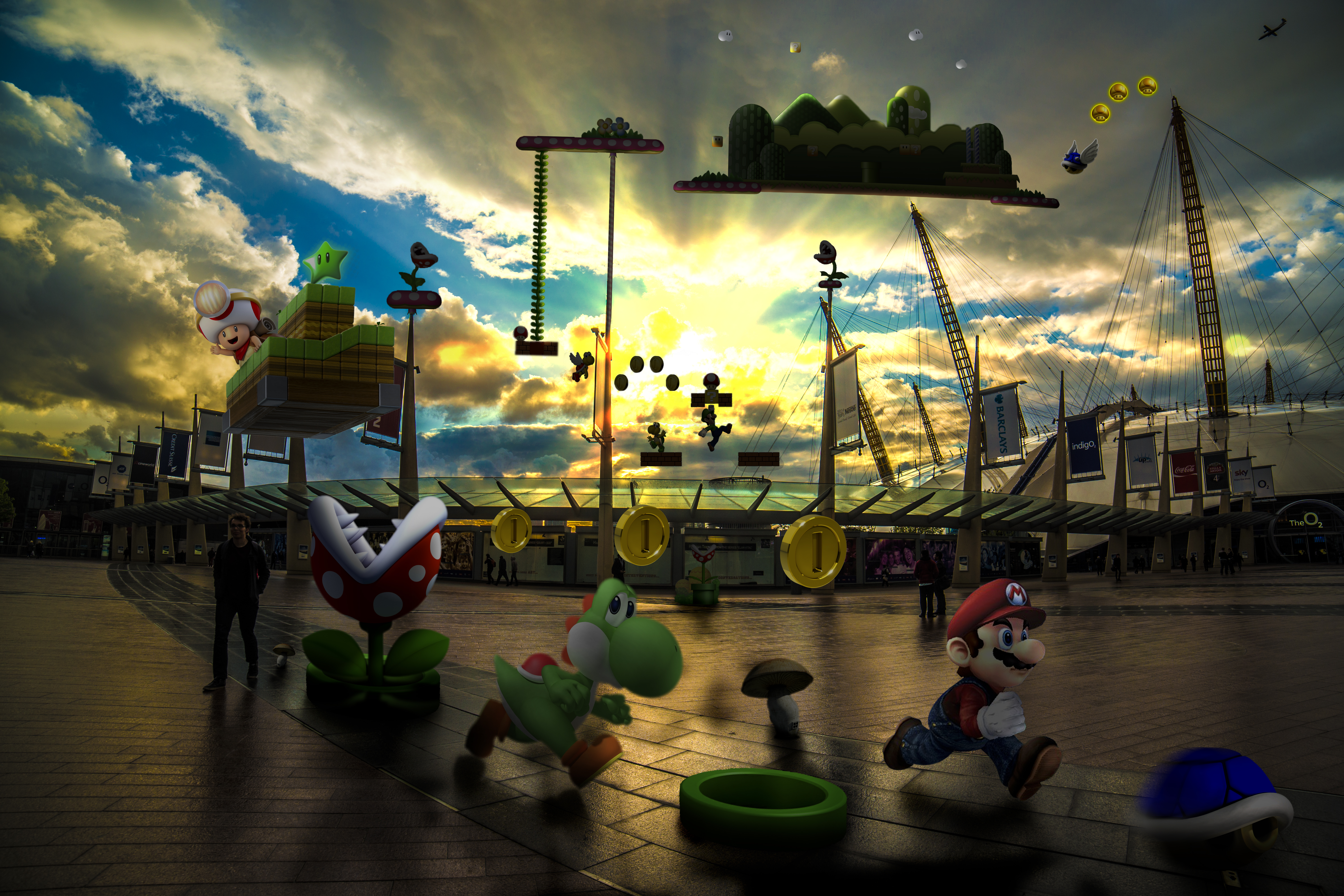 Mario at o2 (North Greenwich)