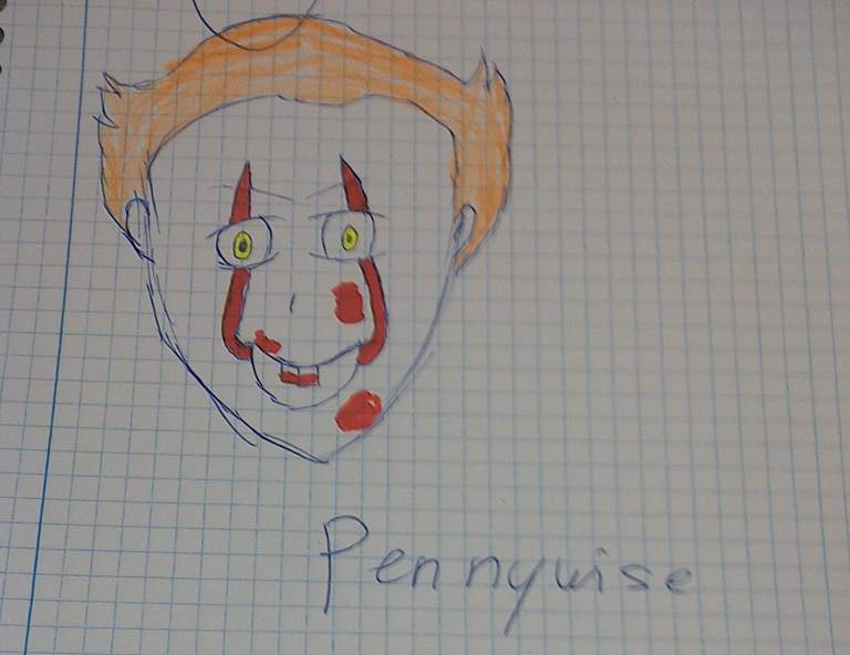 Pennywise dibujo/ Pennywise drawing by marnezva on DeviantArt